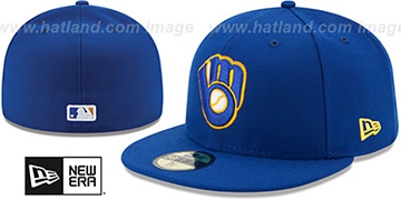 Brewers 2019 AC-ONFIELD ALTERNATE Hat by New Era
