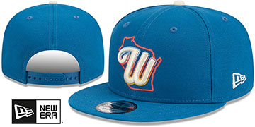 Brewers 2026 CITY CONNECT SNAPBACK Blue Hat by New Era