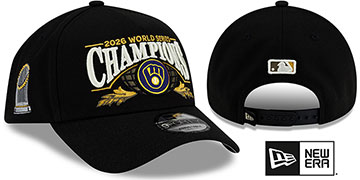 Brewers 2026 WORLD SERIES CHAMPS LOCKER ROOM SNAPBACK Hat by New Era