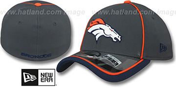 Broncos 2014 NFL STADIUM FLEX Grey Hat by New Era