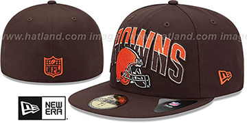 Browns 'NFL 2013 DRAFT' Brown 59FIFTY Fitted Hat by New Era