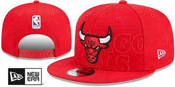 Bulls 2023 NBA DRAFT SNAPBACK Red Hat by New Era