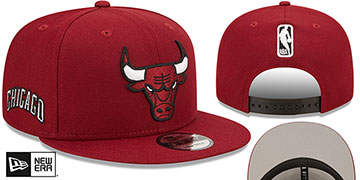 Bulls 22-23 ALTERNATE CITY-EDITION SNAPBACK Hat by New Era