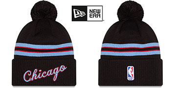 Bulls 25-26 CITY-EDITION Knit Beanie Hat by New Era