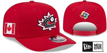 Canada 2026 WBC GAME STRETCH-SNAP Red Hat by New Era