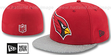 Cardinals 2014 NFL DRAFT Burgundy Fitted Hat by New Era