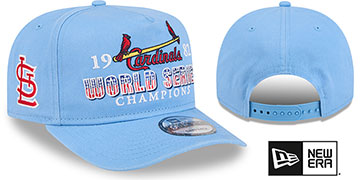 Cardinals HISTORIC CHAMPIONS AF SNAPBACK Sky Hat by New Era