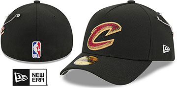 Cavaliers 2026 NBA ON-STAGE CRYSTAL DRAFT Black Fitted Hat by New Era
