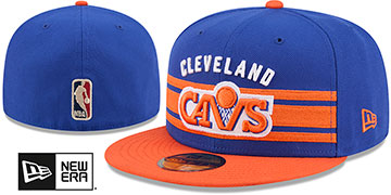 Cavaliers 2026 NBA TIP OFF Royal-Orange Fitted Hat by New Era
