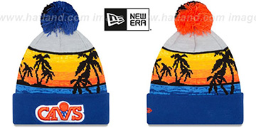 Cavaliers WINTER BEACHIN Knit Beanie Hat by New Era
