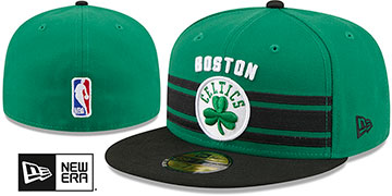 Celtics 2026 NBA TIP OFF Green-Black Fitted Hat by New Era
