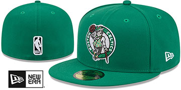 Celtics RHINESTONE LOGO Green Fitted Hat by New Era