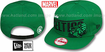 Celtics TEAM-HERO SNAPBACK Green Hat by New Era