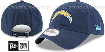 Chargers CORE-CLASSIC STRAPBACK Navy Hat by New Era