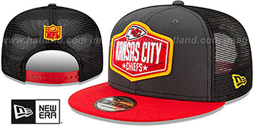 Chiefs 2021 NFL TRUCKER DRAFT SNAPBACK Hat by New Era