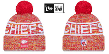 Chiefs 2025 NFL SIDELINE Knit Beanie Hat by New Era