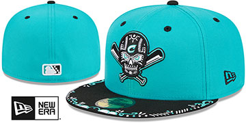 Clippers 2026 COPA DE LA DIVERSION Teal-Black Fitted Hat by New Era