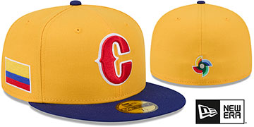 Colombia 2026 WBC GAME Gold-Royal Hat by New Era