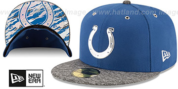 Colts 2016 NFL DRAFT Fitted Hat by New Era