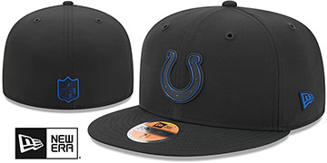 Colts 2026 NFL SIDELINE Black Fitted Hat by New Era