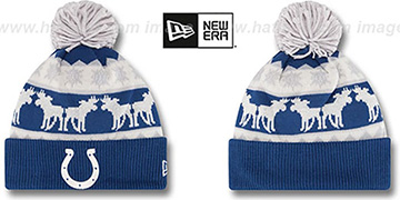 Colts THE-MOOSER Knit Beanie Hat by New Era