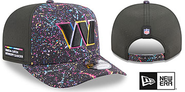 Commanders 2025 CRUCIAL CATCH A-FRAME SNAPBACK Hat by New Era