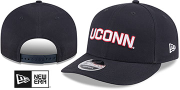 Connecticut LOW-CROWN TEAM-BASIC SNAPBACK Navy Hat by New Era