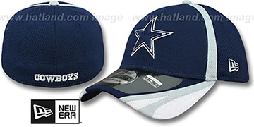 Cowboys 2014 NFL TRAINING FLEX Navy Hat by New Era