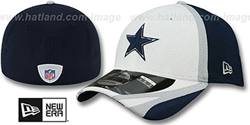 Cowboys 2014 NFL TRAINING FLEX White Hat by New Era