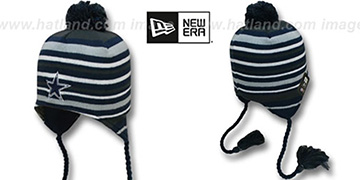 Cowboys ROARING FAN Knit Beanie Hat by New Era