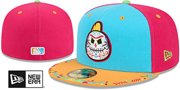 Curve 2026 COPA DE LA DIVERSION Blue-Pink-Orange Fitted Hat by New Era