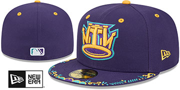 Cyclones 2026 COPA DE LA DIVERSION Purple Fitted Hat by New Era