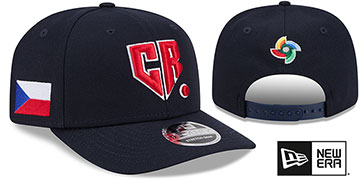 Czech Republic 2026 WBC GAME STRETCH-SNAP Navy Hat by New Era