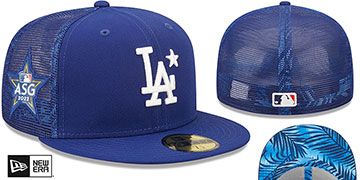 Dodgers '2022 MLB ALL-STAR WORKOUT' Royal Fitted Hat by New Era