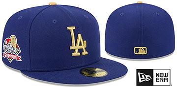 Dodgers 2024 WORLD SERIES GOLD COLLECTION Fitted Hat by New Era