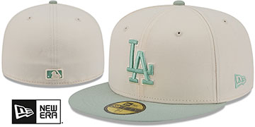 Dodgers 2026 COLOR PACK Cream-Sage Fitted Hat by New Era