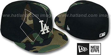 Dodgers ARMY CAMO BRADY Fitted Hat by New Era