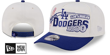 Dodgers CLASSIC A-FRAME SNAPBACK Chrome-Royal Hat by New Era