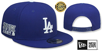 Dodgers OHTANI SHO-TIME SNAPBACK Royal Hat by New Era