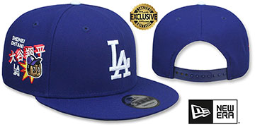 Dodgers OHTANI SIDE ANIME SNAPBACK Red Hat by New Era