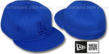 Dodgers 'THERMAL ROYALOUT' Fitted Hat by New Era