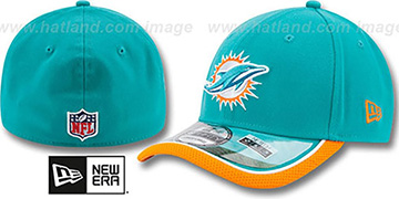 Dolphins 2014 NFL STADIUM FLEX Aqua Hat by New Era