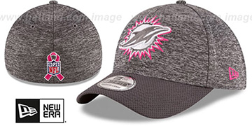 Dolphins 2016 BCA FLEX Grey-Grey Hat by New Era