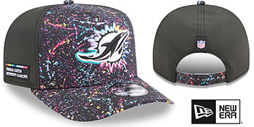 Dolphins 2025 CRUCIAL CATCH A-FRAME SNAPBACK Hat by New Era