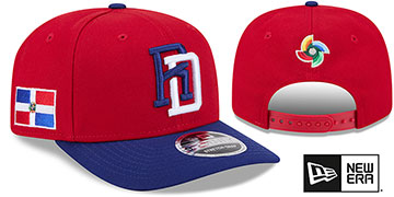 Dominican Republic 2026 WBC GAME STRETCH-SNAP Red-Royal Hat by New Era