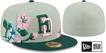 Dominican Republic WBC COUNTRY CONNECT Green-Green Fitted Hat by New Era