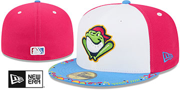 Drive 2026 COPA DE LA DIVERSION White-Pink-Sky Fitted Hat by New Era