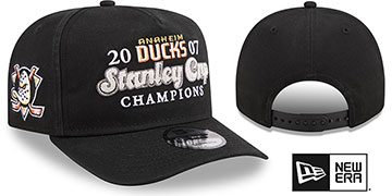 Ducks HISTORIC CHAMPIONS AF SNAPBACK Black Hat by New Era