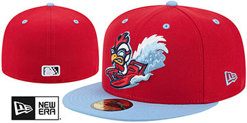 Dust Devils 2026 THEME NIGHT Red-Sky Fitted Hat by New Era