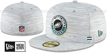 Eagles 2020 ONFIELD STADIUM Heather Grey Fitted Hat by New Era